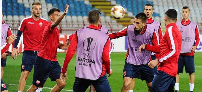 crvena zvezda-trening