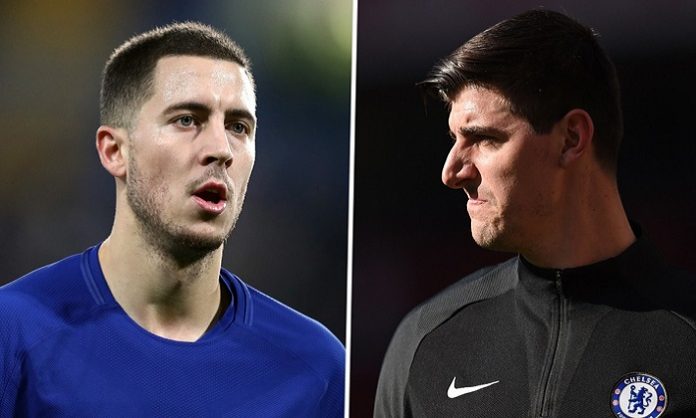 eden-hazard-thibaut-courtois