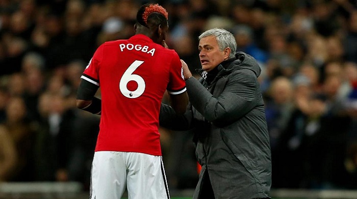 pogba-jose mourinho