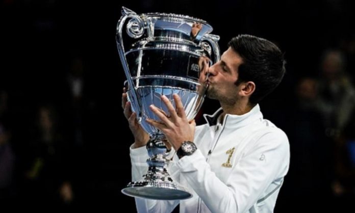 Djokovic-trofej