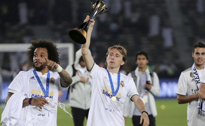 luka modrić real trofej