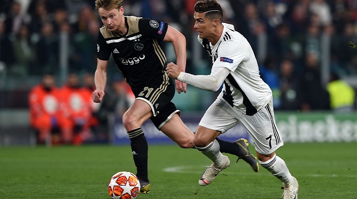 ronaldo juve-ajax