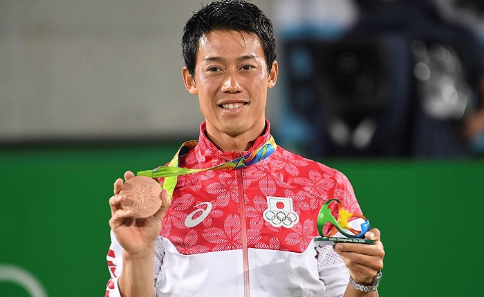 Kei-Nishikori-rio -medal