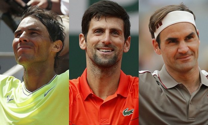 Nadal-Djokovic-Federer