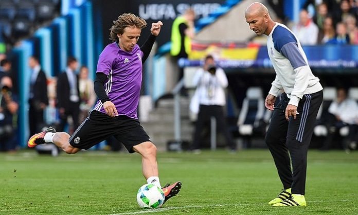 modrić-zidane