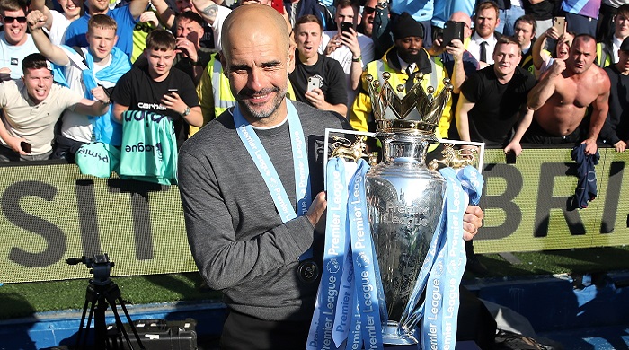 pep guardiola triumph