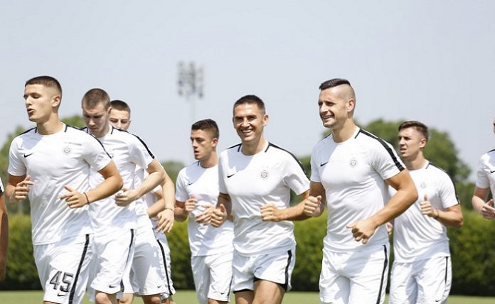 fk partizan-trening