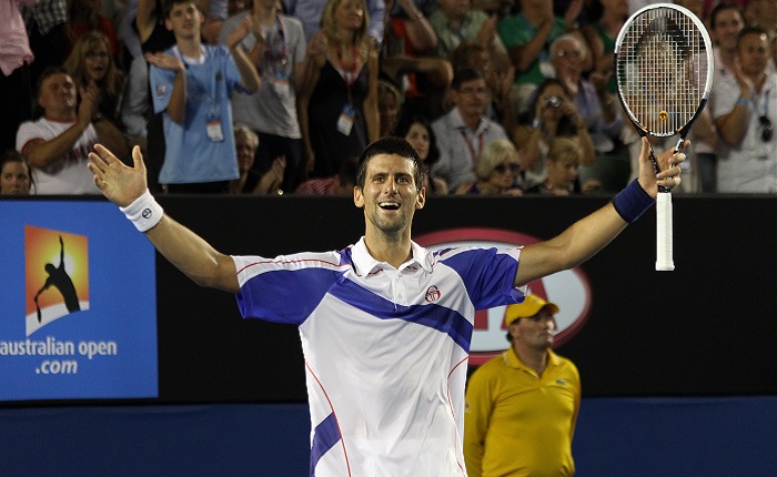 Djokovic_celebrates_AO_2011