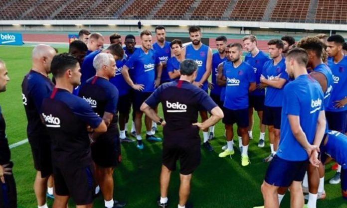 barcelona-trening