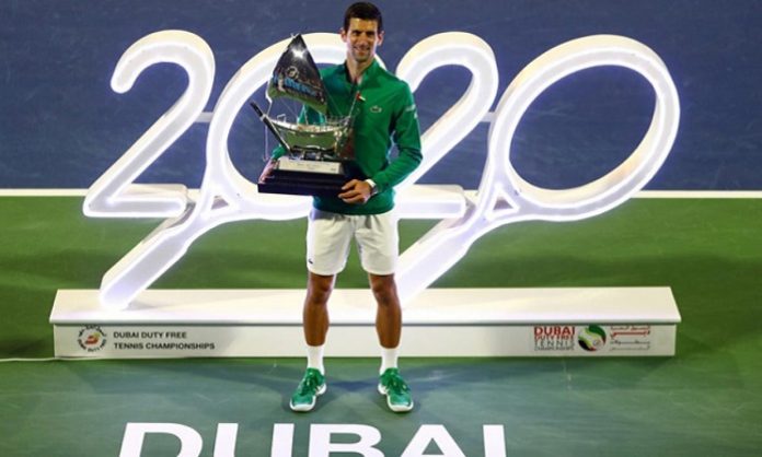 Djokovic-Dubai-title