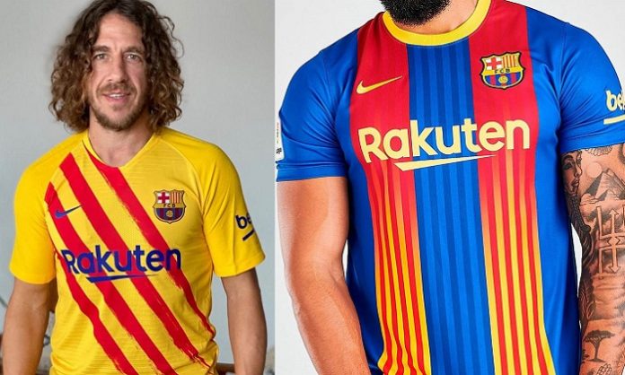 Carles-Puyol-Barcelona-Quinta-Camisa-2020-2021