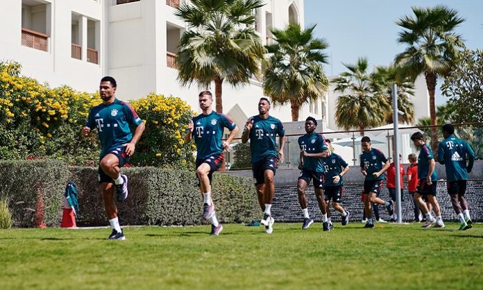 bayern trening-doha