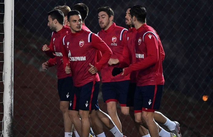 crvena zvezda-trening