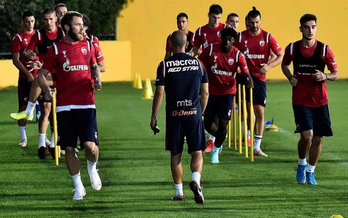 crvena zvezda trening