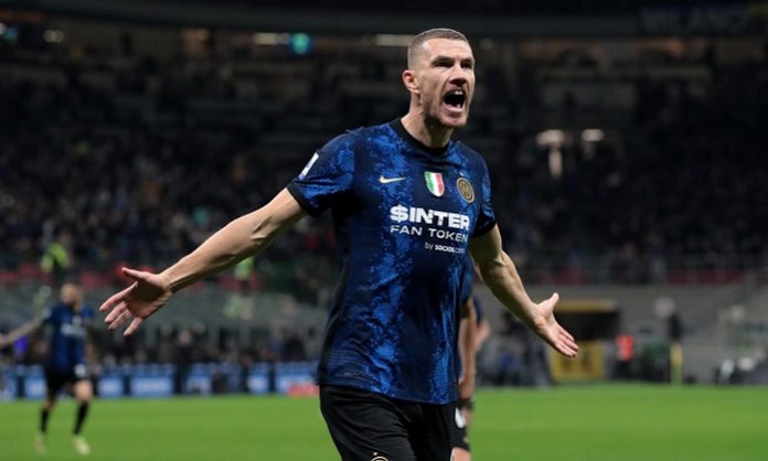 džeko - inter-juventus