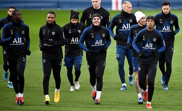 Training-Session-PSG-vs-Dijon