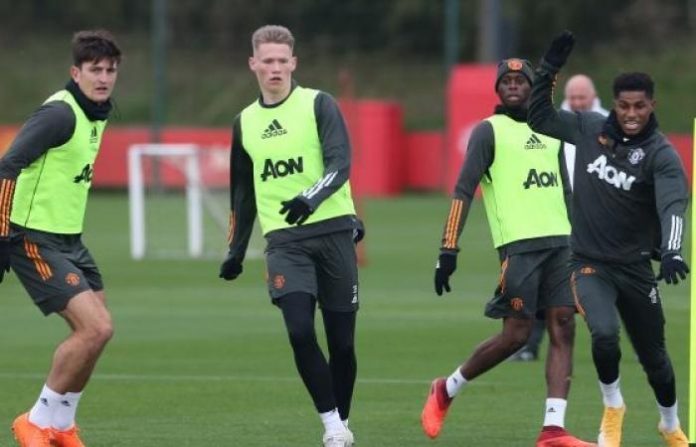 man.utd. training