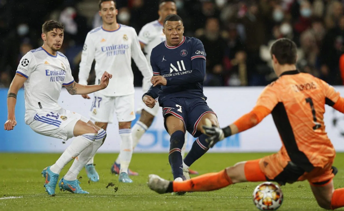 psg-real madrid, mbappe