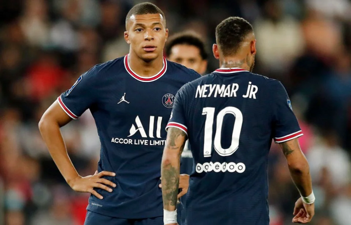 mbappe, neymar