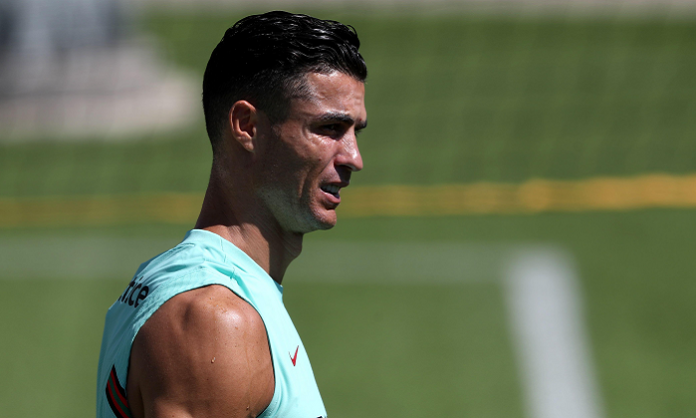 ronaldo,trening